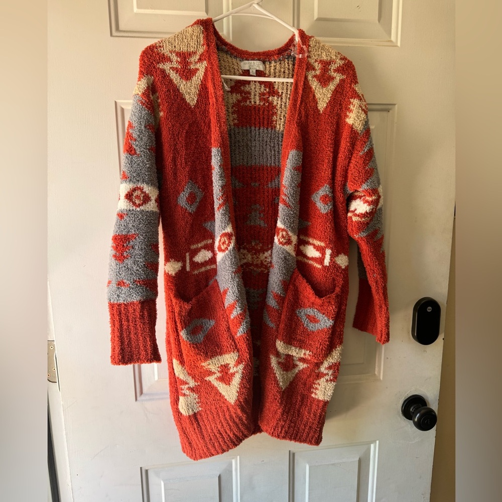 S cozy cardigan